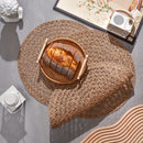 6 piezas de individuales de yute para mesa, decoración de cocina y hogar