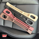 2 piezas de caja de almacenamiento de relleno de huecos de asiento de coche de plástico universal, organizador de consola entre asientos, para decoración interior de automóviles