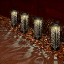 4/8 piezas de lámpara solar para jardín, luz solar para exteriores, luces LED automáticas decorativas para Navidad y Halloween, ideal para patio, jardín, césped, camino, calle y decoración de fiestas