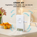 Purificador de aire mini para mascotas, eliminador de olores portátil con alimentación USB, material de plástico, ideal para caja de arena de gato y caseta de perro, bajo voltaje, FreshBreeze