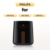 bandeja de silicona para hornear de 6,7 pulgadas (17 cm) - Superficie antiadherente, fácil de limpiar, ideal para Philips HD9252, HD9200, HD9255, bandeja de silicona para hornear, hornear, asar y microondas, bandeja de silicona fácil de limpiar