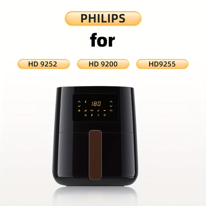 bandeja de silicona para hornear de 6,7 pulgadas (17 cm) - Superficie antiadherente, fácil de limpiar, ideal para Philips HD9252, HD9200, HD9255, bandeja de silicona para hornear, hornear, asar y microondas, bandeja de silicona fácil de limpiar