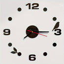 Reloj de Pared 3D Moderno - Silencioso, a Pilas, Sin Necesidad de Taladrar - Perfecto para la Sala de Estar y Decoración del Hogar
