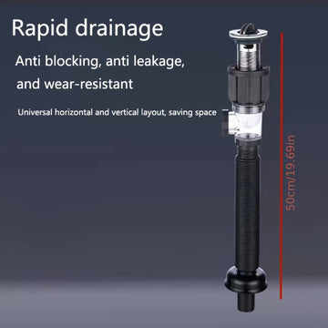 Conjunto de tubería de desagüe universal, tubo retráctil de desodorante para desagüe de alcantarillado, manguera de agua para lavabo, desagüe para baño y accesorios de cocina