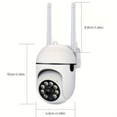 Cámara de seguridad Ourlife HD 1080P, vigilancia inteligente para el hogar con WiFi, seguimiento automático, monitoreo inalámbrico IP para exteriores día y noche, detección de personas/mascotas, Wi-Fi de 2.4GHz, protección de seguridad 1080P 2.4G, visión
