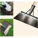 Paleta Multifuncional de Acero Inoxidable - Hoja Reforzada para Deshierbe, Raspado de Barro y Remoción de Nieve - Pala Metálica Duradera para Jardinería, Mantenimiento del Hogar y Trabajos en el Patio