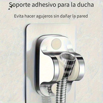 Juego de cabezal de ducha de alta presión cuadrado con manguera de 59" - Montaje en pared, instalación fácil, material ABS, flujo de agua mejorado para un refrescante mejoramiento del baño, accesorio de baño.
