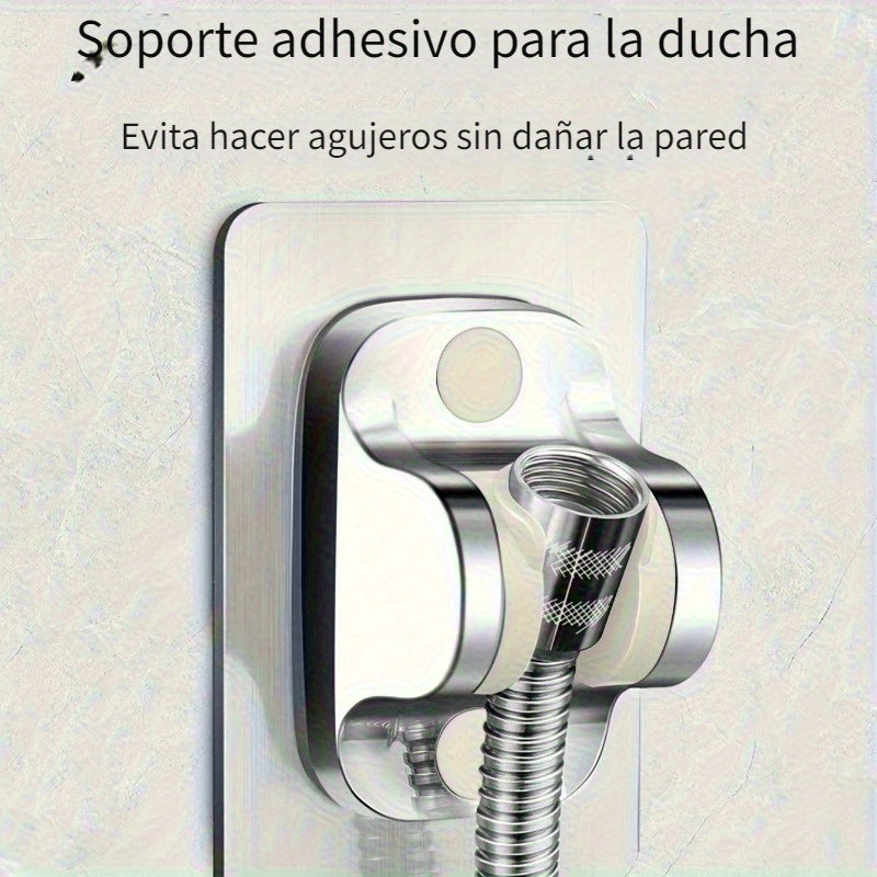Juego de cabezal de ducha de alta presión cuadrado con manguera de 59" - Montaje en pared, instalación fácil, material ABS, flujo de agua mejorado para un refrescante mejoramiento del baño, accesorio de baño.