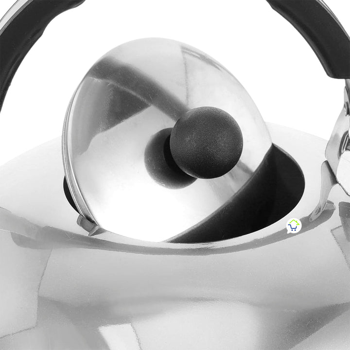 Tetera Silbante De 2.5L Acero Inoxidable Camping Hervidor De Té HK