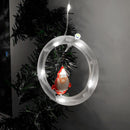 Cortina Intercalada Papá Noel Bolas con Aros 3M 150 LEDS CBN150N