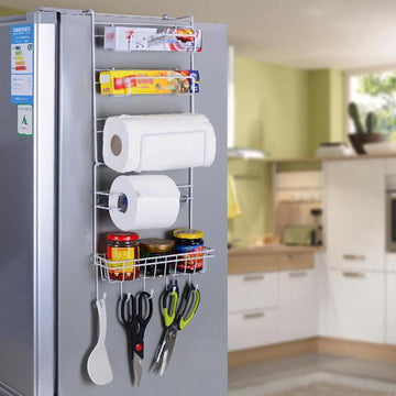 Rack Organizador De Cocina Para Refrigerador Metálico