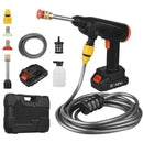 Hidrolavadora Portatil Lavadora Alta Presion Moto Carro + 2 pilas