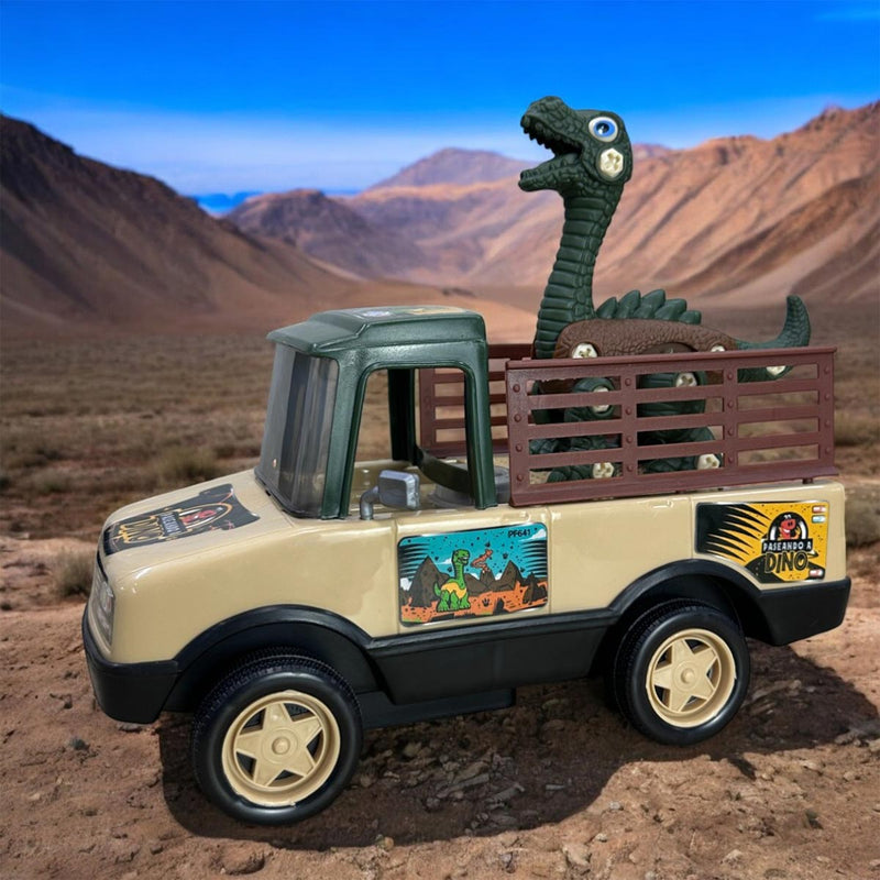 Camión con Sonido Dinosaurio Interactivo Juguete para Niños PF641