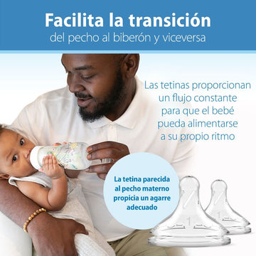 SET TETERO X2 ANTI-COLIC D32740 DR BROWN