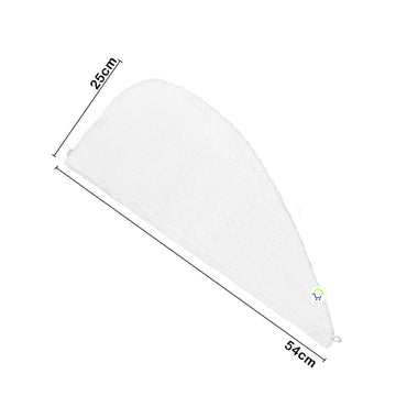 Toalla Para Cabello Microfibra Turbante Secado Pelo T0PC01