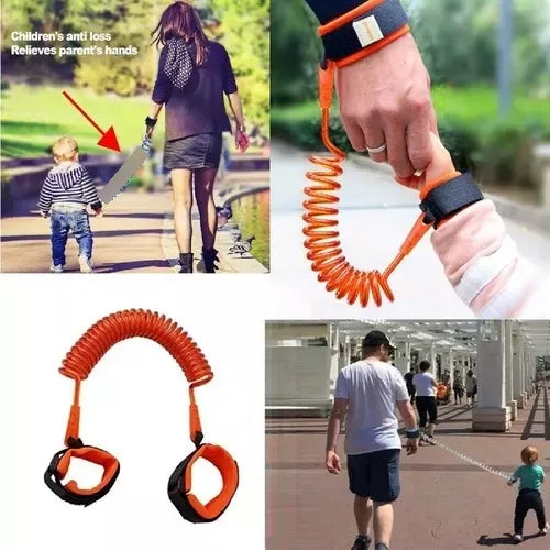Arnes Anti Perdida Niño Correa De Seguridad Pulsera De Llave