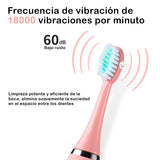 Cepillo De Dientes Eléctrico Infantil Recargable 6 Cabezales MA202389