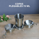 Whiskera 48 OZ Copas y Cuchillo Táctico Con Estuche De Cuero MR-21