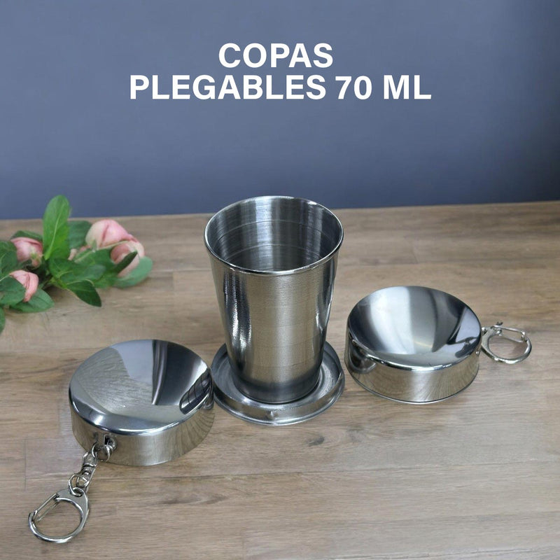 Whiskera 48 OZ Copas y Cuchillo Táctico Con Estuche De Cuero MR-21