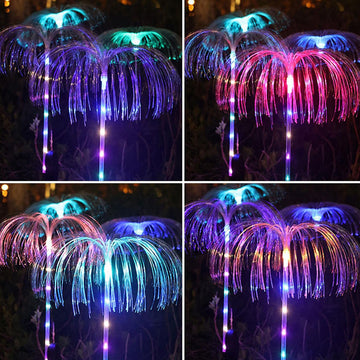 Luces Medusa X2 Solares Navidad C2027
