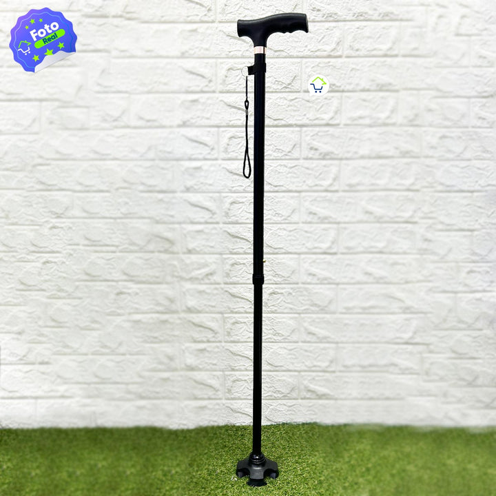 Bastón Graduable Aluminio Portable Antideslizante Ergonómico AN-02