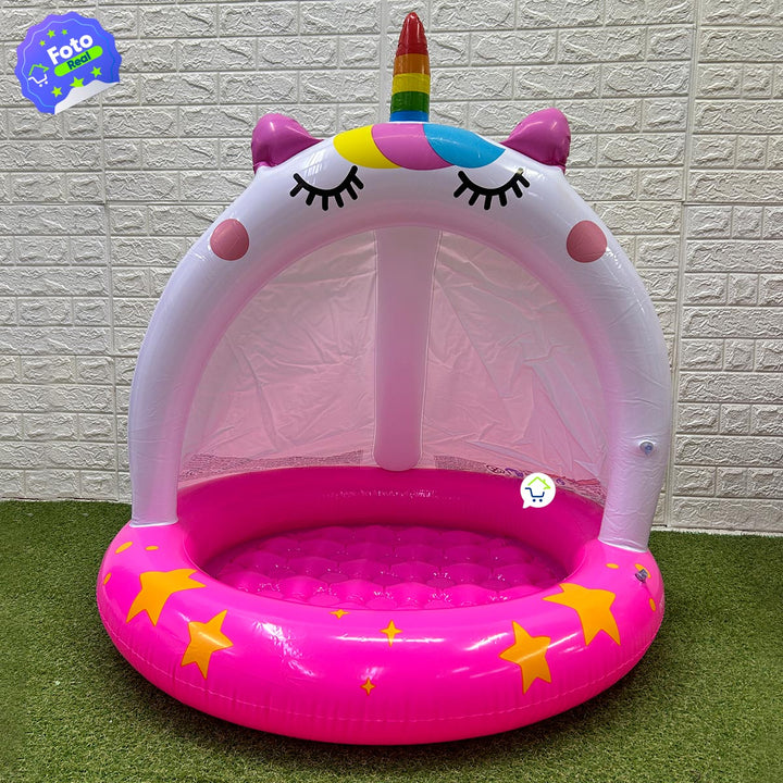 Piscina Unicornio Inflable Flotador Infantil 58438NP