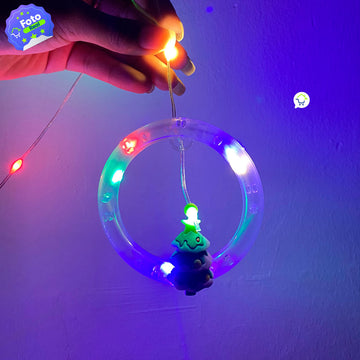 Cortina intercaladas 3 M Bolas Mágicas Navideñas JTX22-2-C