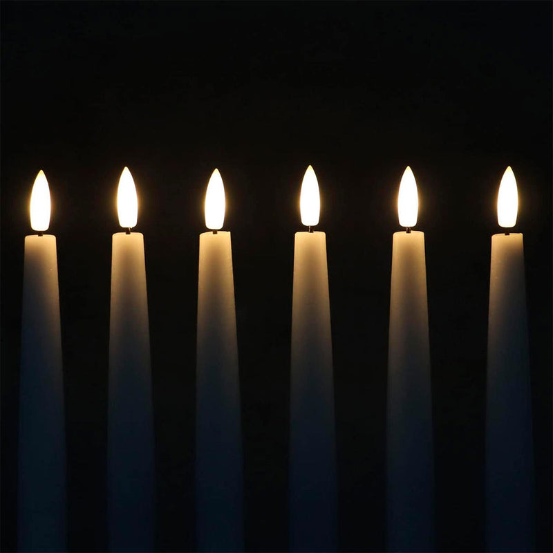 Vela Larga LED x2 Decorativa Efecto Real 830-33