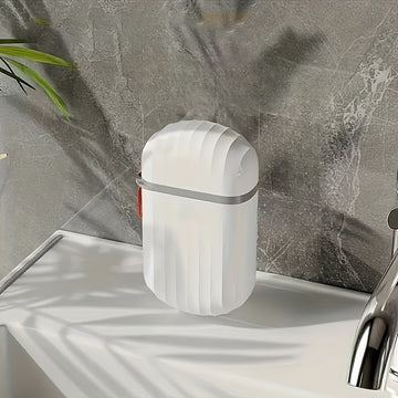 1 caja de jabón impermeable con tapa PET, contenedor hermético portátil para viajes y actividades al aire libre – Caja mini de almacenamiento para campamentos, senderismo e higiene personal
