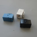Conectores de red Powerline (paquete de 10) Femenino a femenino CAT.6 RJ45 Placa de pared para computadora Ethernet LAN