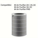 1 Unidad, Filtro De Repuesto Hepa Xiaomi Air Purifier M8R-Flh, Carbón Activado De Tres Capas, Compatible Con Xiaomi Air Purifier 3C 3H 3, 2C 2H 2S, Pro