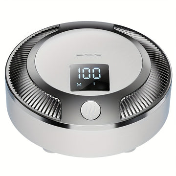 Presione y mantenga para encender la pantalla inteligente para un monitoreo preciso | Purificación duradera | Una máquina puede manejar todas las fuentes de olores en la casa