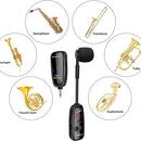 Micrófono Inalámbrico para Instrumentos, Sistema de Micrófono Inalámbrico UHF para Saxofón, Trompetas, Clarinete, Violonchelo - Receptor y Transmisor