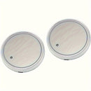 1/2 piezas de posavasos para auto con luz LED neón, almohadilla para tazas con luz ambiental de detección inteligente, posavasos con carga USB, cojín para tazas que brilla en la oscuridad, accesorios para interior de auto, decoración para bar, decoración