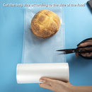 Paquete de 3 Rollos para Selladora al Vacío Agashe - 5m Cada Uno, Bolsas Texturizadas Multi-Ancho (11/7.9/9.5 pulg) para Almacenamiento Fresco de Alimentos, Material Duradero, Longitud Personalizable para Sous Vide y Almacenamiento a Granel, Compatible c