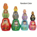 Juego de 6 piezas de adornos multicapa para apilar tazas, decoración de escritorio y porche, ornamentos coleccionables para sala de estar, decoraciones bonitas para el hogar, opción ideal como regalo