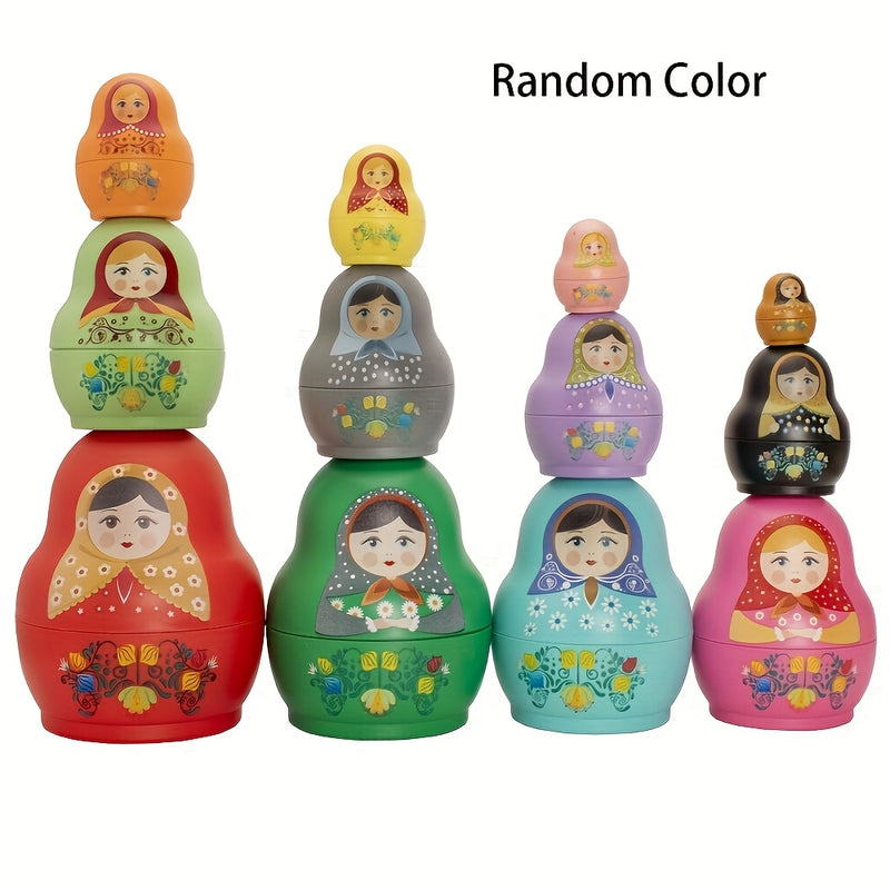Juego de 6 piezas de adornos multicapa para apilar tazas, decoración de escritorio y porche, ornamentos coleccionables para sala de estar, decoraciones bonitas para el hogar, opción ideal como regalo