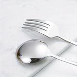 1 Juego De 16 Piezas, Cubiertos Portugueses De Acero Inoxidable, Incluye Cuchillos, Tenedores, Cucharas Y Cucharas De Postre Para 4, Ideal Para Fiestas Y Uso Diario