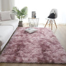 Alfombra de área de felpa antideslizante CozySoft - Alfombra rectangular de punto de fibra de poliéster hecha a máquina con barrera contra la humedad para dormitorio, sala de estar, pasillo - Ligera, lavable a mano - Ideal para decoración navideña, de Ha