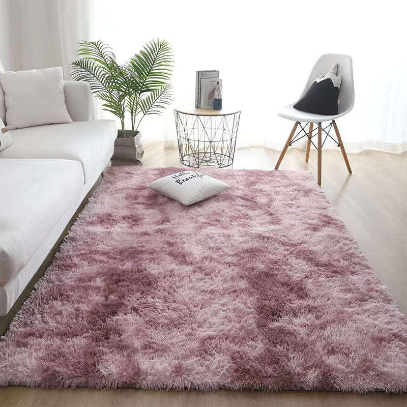 Alfombra de área de felpa antideslizante CozySoft - Alfombra rectangular de punto de fibra de poliéster hecha a máquina con barrera contra la humedad para dormitorio, sala de estar, pasillo - Ligera, lavable a mano - Ideal para decoración navideña, de Ha