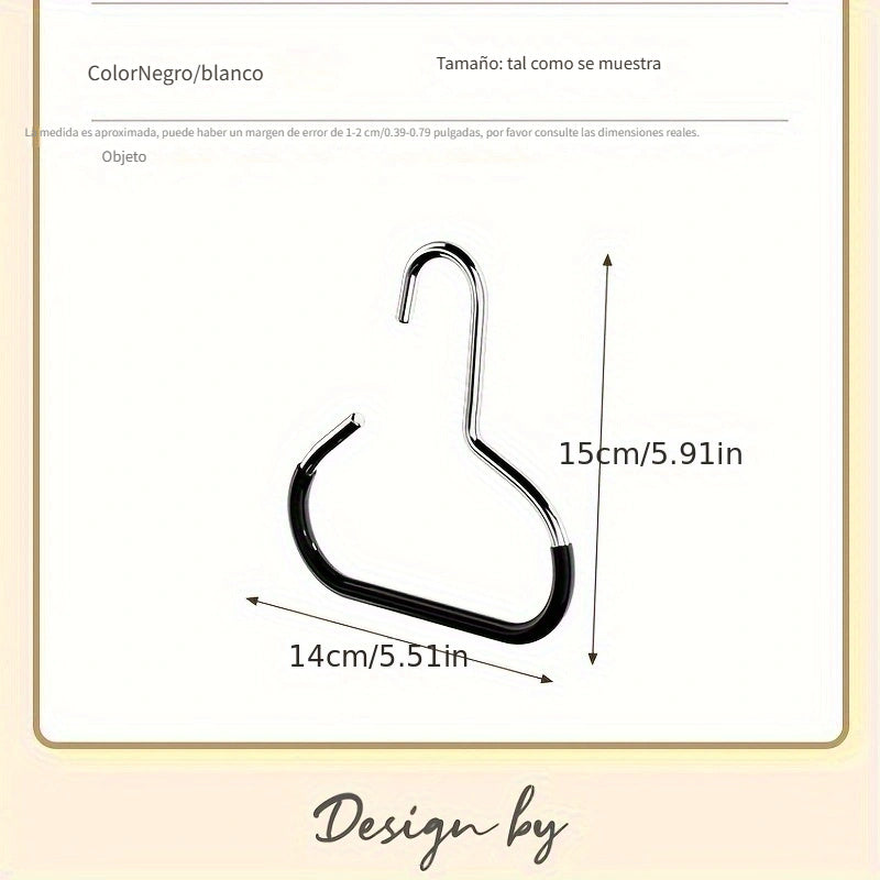 1pc Nuevo Colgador de Sombreros, Artefacto de Almacenamiento de Sombreros 1 Colgador Puede Colgar 8 Sombreros de Copa, Colgador de Gorras de Béisbol con Visera para Dormitorio, Armario Interior, Expositor de Sombreros Multifuncional para el Hogar, Sin Ra