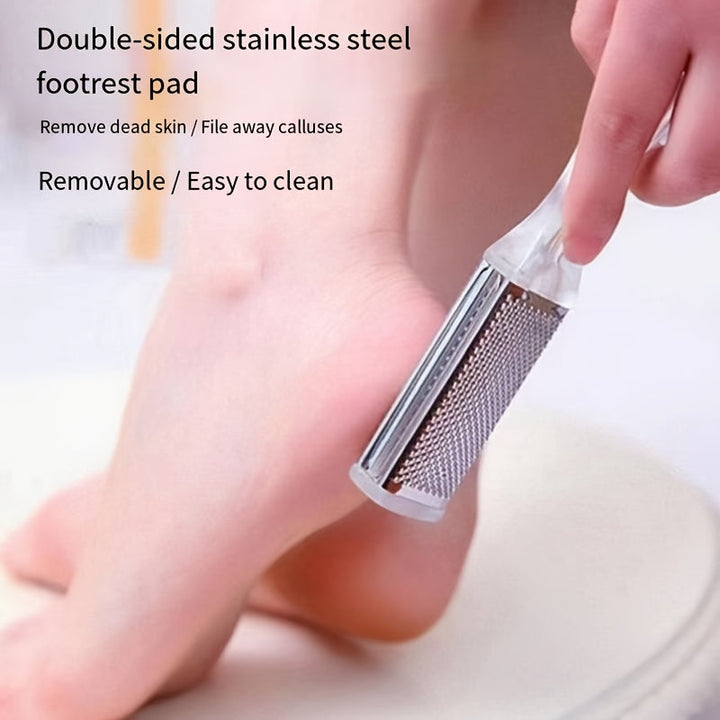 Amoladora Manual para Pies y Herramienta de Pedicura - Eliminador Resistente con Superficie Antideslizante, Sin Necesidad de Electricidad - Para Hogar, Salón o Spa Profesional - Construcción en Plástico Duradero, Fácil Manejo, Acabado de Alta Calidad, Ac