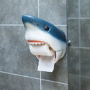 Soporte para Papel Higiénico de Resina con Forma de Animal Encantador - Impermeable, Accesorio de Baño Montado en la Pared para Decoración del Hogar