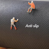 Alfombra de baño antideslizante con diseño de carpincho adorable - Super absorbente de tierra de diatomeas, secado rápido y suave - Diseño de caricatura con fresas y té de burbujas - Perfecta para baño, ducha, lavandería, dormitorio o sala de estar