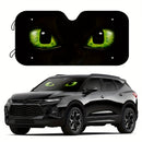 Parasol para Parabrisas de Coche Fit Green Eyes con 4 Ventosas Gratis - Protección UV, Mantiene Tu Vehículo Fresco