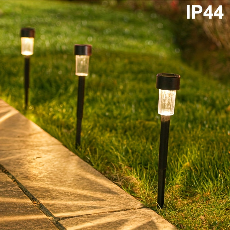 Conjunto de 6 Lámparas Solares LED para Césped, Decoración de Luz Paisajística para Patio Exterior de Villa y Jardín