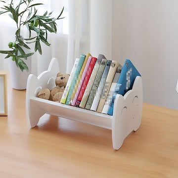 Estantería de Escritorio Compacta de PVC - Diseño de Fácil Inserción, Organizador de Almacenamiento Ligero para Oficina y Hogar, Organizador de Escritorio y Cajón para Almacenamiento Doméstico