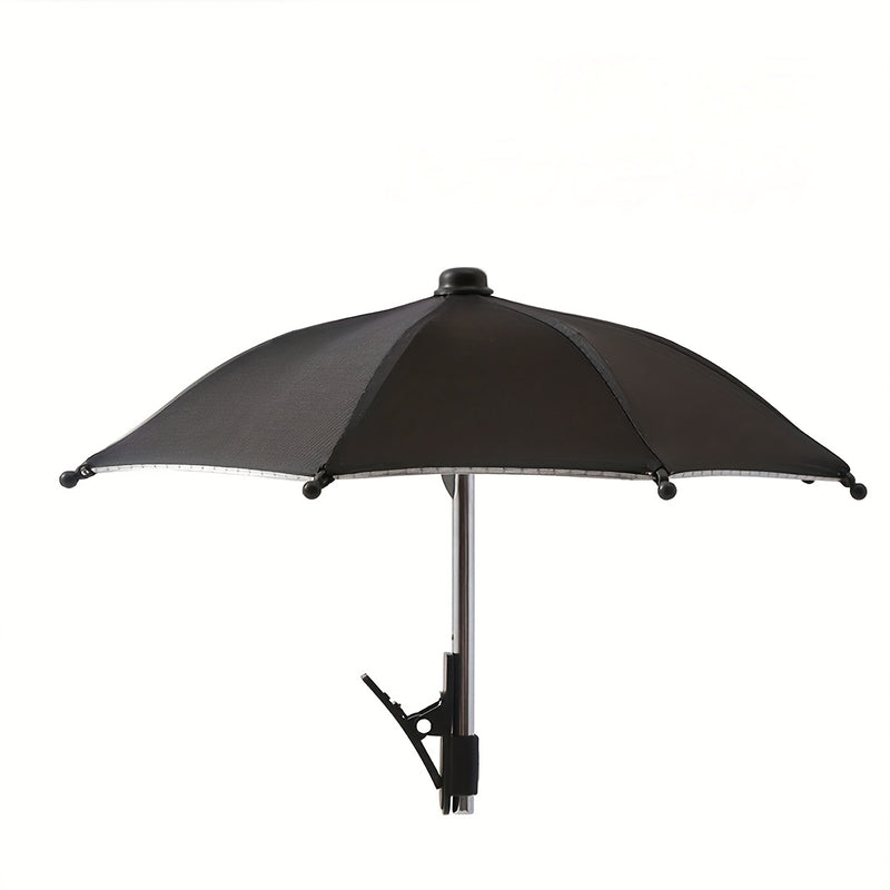 Soporte para Teléfono Exterior - Impermeable y Resistente a UV con Base de Abrazadera | Montura Ajustable de Acero Inoxidable para Camping/Senderismo/Vlogging