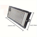 Luz negra UV con 96 LED y botón de encendido/apagado para Switch - Ideal para fiestas con luces negras, Halloween y arte corporal | Construcción metálica duradera, instalación fácil
