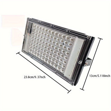Luz negra UV con 96 LED y botón de encendido/apagado para Switch - Ideal para fiestas con luces negras, Halloween y arte corporal | Construcción metálica duradera, instalación fácil